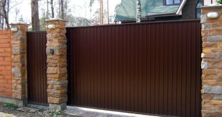 Купить откатные ворота консольные Юрга, цена от 2796 руб.