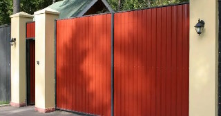 Купить ворота из профнастила Юрга, цена от 4091 руб.